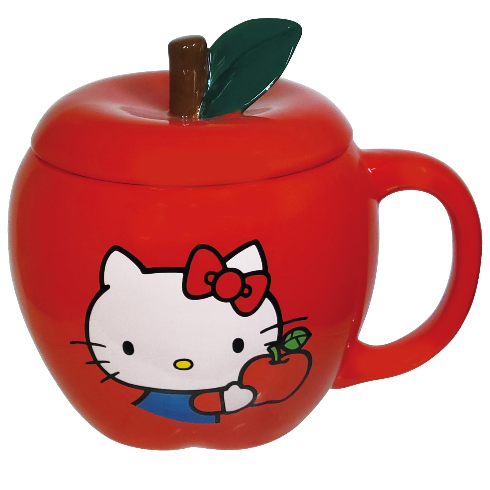 Amazon｜サンリオ (SANRIO) ハローキティ マグカップ リンゴ キティー
